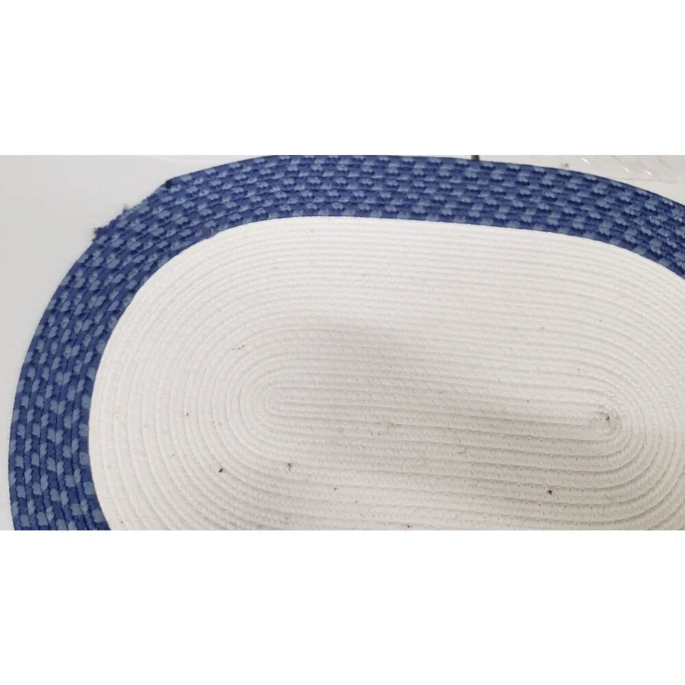 Oval Braided Kitchen Accent Rug (20